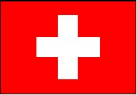 The flag of Switzerland